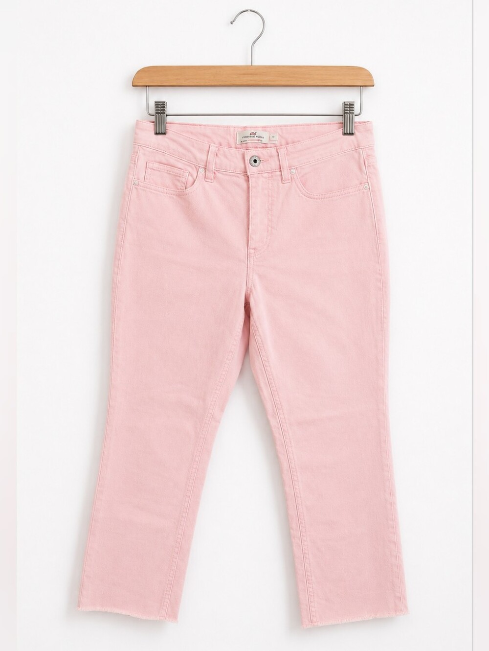 Vineyard Vines High Rise Straight Crop Jeans